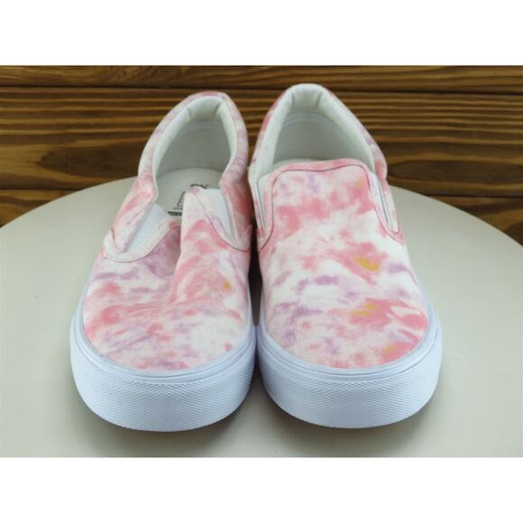 No Boundaries Size 9.5 Loafer Pink Fabric Medium Slip On‎ Women - Picture 3 of 11